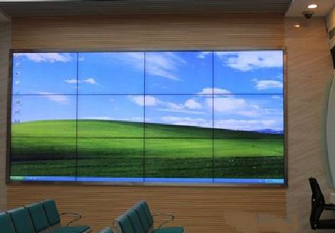 防城港液晶拼接屏的另类用法。